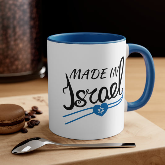 Made in Israel Coffee Mug, 11oz