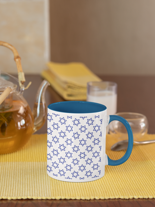 Magen Daviv Pattern Coffee Mug, 11oz